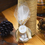 Kurdele ve Tül Detaylı Badem Şekerli Hediyelik