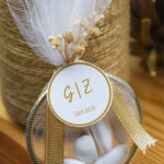 Kurdele ve Tül Detaylı Badem Şekerli Hediyelik