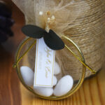 Okaliptus ve İp Detaylı Badem Şekerli Hediyelik