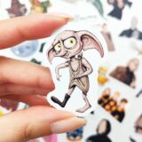 Harry Potter temalı 60 parça suya dayanıklı vinil sticker seti