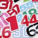 Racing Drivers Yarışçı Numaraları 2025 Sticker Paketi