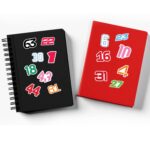 Racing Drivers Yarışçı Numaraları 2025 Sticker Paketi