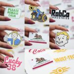 Fallout SE-1 Sticker Paketi 12 Parça Yapışkanlı Kaliteli Su Geçirmez Etiket Seti