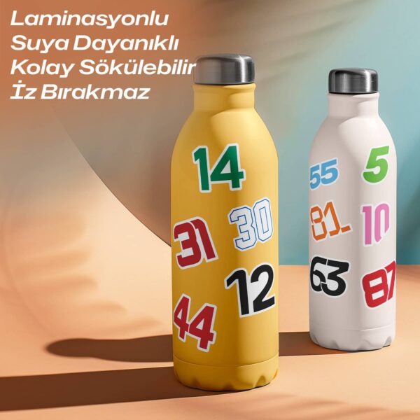 Racing Drivers Yarışçı Numaraları 2025 Sticker Paketi