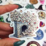 HP Temalı Sticker Paketi 60 Parça Yapışkanlı Kaliteli Su Geçirmez Etiket Seti