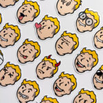 Fallout Vault-Boy Sticker Paketi 23 Parça Yapışkanlı Kaliteli Su Geçirmez Etiket Seti