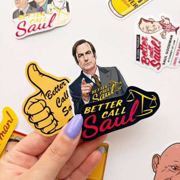 Better Call Saul 12 Parça Kaliteli Su Geçirmez Sticker Seti