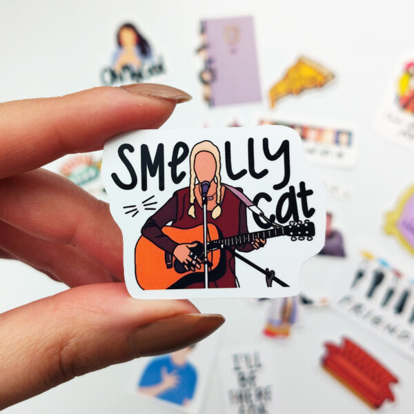 Friends Sticker Paketi 20 Parça Kaliteli Su Geçirmez Etiket Seti