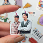 Friends Sticker Paketi 20 Parça Kaliteli Su Geçirmez Etiket Seti