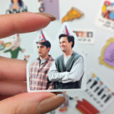 Friends sticker paketi 20 parça suya dayanıklı vinil etiket seti