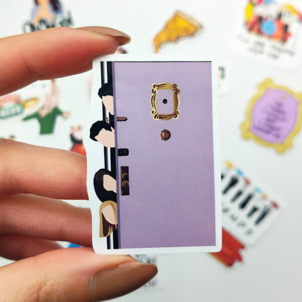 Friends Sticker Paketi 20 Parça Kaliteli Su Geçirmez Etiket Seti