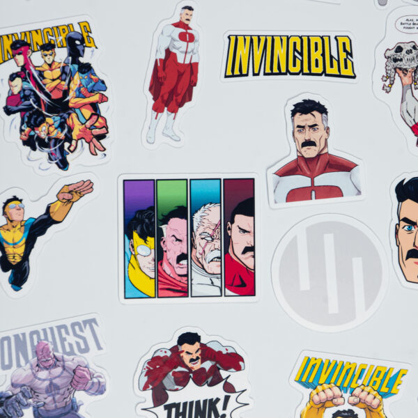 Invincible 20 Parça Kaliteli Su Geçirmez Etiket Seti