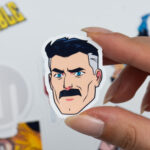 Invincible 20 Parça Kaliteli Su Geçirmez Etiket Seti