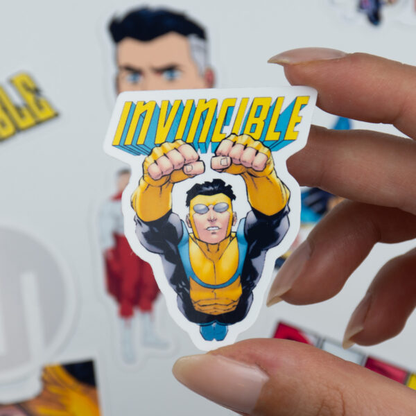 Invincible 20 Parça Kaliteli Su Geçirmez Etiket Seti