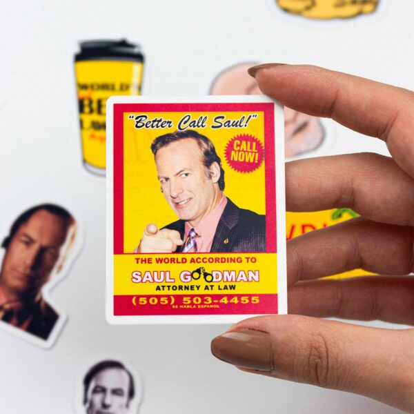 Better Call Saul 12 Parça Kaliteli Su Geçirmez Sticker Seti