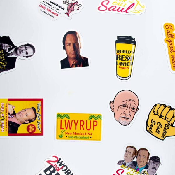 Better Call Saul 12 Parça Kaliteli Su Geçirmez Sticker Seti
