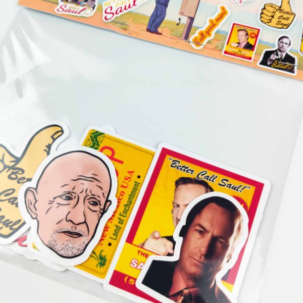 Better Call Saul 12 Parça Kaliteli Su Geçirmez Sticker Seti