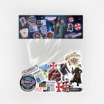 Resident Evil Umbrella Corp 14 Parça Kaliteli Su Geçirmez Etiket Seti