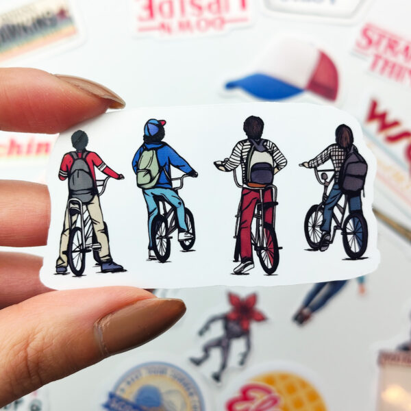 Stranger Things Sticker Paketi 23 Parça Kaliteli Su Geçirmez Etiket Seti