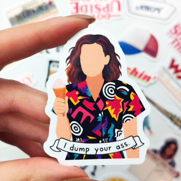 Stranger Things Sticker Paketi 23 Parça Kaliteli Su Geçirmez Etiket Seti