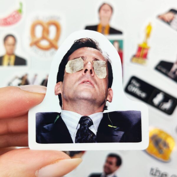 The Office Sticker Paketi 25 Parça Kaliteli Su Geçirmez Etiket Seti