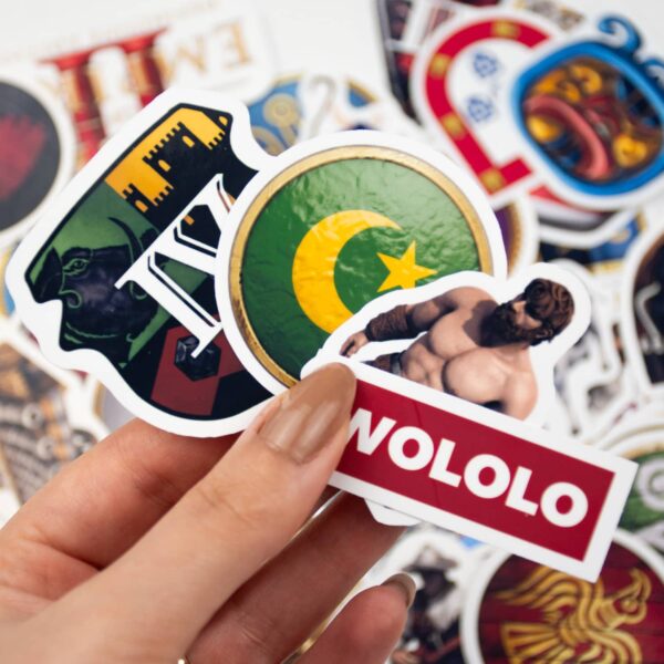 Age of Empires 2 İkonik 82 Parça Mega Sticker Paketi