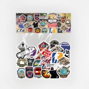 Counter Strike 2 CS:GO 23 Parça Kaliteli Su Geçirmez Etiket Seti