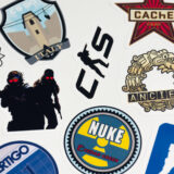Counter Strike 2 ve CS:GO temalı 23 parça suya dayanıklı parlak vinil sticker seti