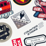 Counter Strike 2 CS:GO 23 Parça Kaliteli Su Geçirmez Etiket Seti