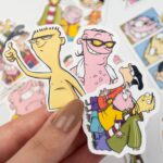 Ed, Edd ve Eddy 20 Parça Kaliteli Su Geçirmez Etiket Seti