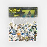 Fallout Mega Perks & More 71 parça suya dayanıklı vinyl sticker seti
