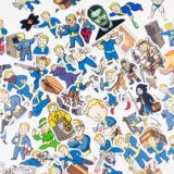 Fallout Mega Perks & More 71 parça suya dayanıklı vinyl sticker seti