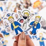 Fallout Mega Perks & More 71 parça suya dayanıklı vinyl sticker seti