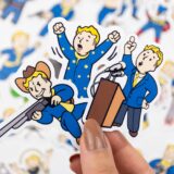 Fallout Mega Perks & More 71 parça suya dayanıklı vinyl sticker seti
