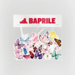 Renkli Kelebekler Sticker Paketi 22 Parça Kaliteli Su Geçirmez Etiket Seti