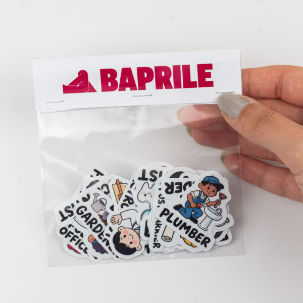 İngilizce Meslekler Sticker Paketi 23 Parça Kaliteli Su Geçirmez Etiket Seti