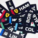 Motorsporları F1 Yarışçıları 2026 Lineup 22 Parça Kaliteli Su Geçirmez Etiket Seti