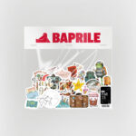 Seyahat Temalı Sticker Paketi 22 Parça Kaliteli Su Geçirmez Travel Etiket Seti