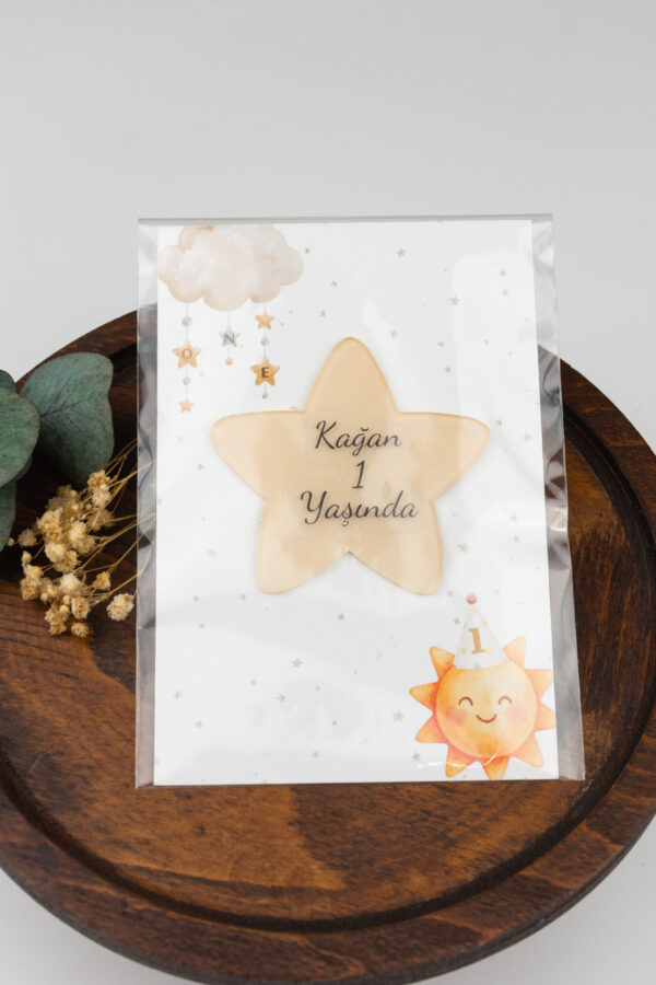 Kişiye Özel Kartlı Pleksi Magnet Hediyelik