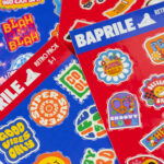 Retro Y2K 90'lar Pozitif 4 Sayfa 41 Parça Etiket Seti