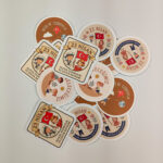 23 Nisan Ulusal Egemenlik ve Çocuk Bayramı Sticker Paketi 20 Parça Kaliteli Su Geçirmez Etiket Seti