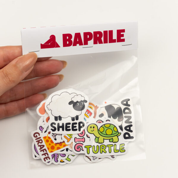 İngilizce Hayvanlar Sticker Paketi 25 Parça Kaliteli Su Geçirmez Etiket Seti