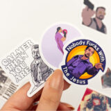 Big Lebowski film temalı 16 parça suya dayanıklı parlak vinil sticker paketi