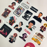 Fleabag sticker paketi 20 parça suya dayanıklı vinil etiket seti