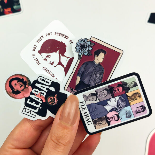 Fleabag Sticker Paketi 20 Parça Kaliteli Su Geçirmez Etiket Seti
