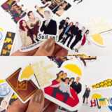 How I Met Your Mother sticker paketi 23 parça suya dayanıklı vinil etiket seti