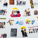 How I Met Your Mother sticker paketi 23 parça suya dayanıklı vinil etiket seti