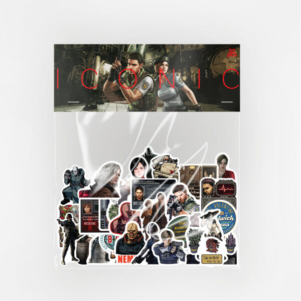 Resident Evil Iconic 32 Parça Sticker Paketi