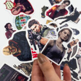 Resident Evil Iconic 32 parça suya dayanıklı vinyl sticker paketi