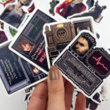 Resident Evil Iconic 32 parça suya dayanıklı vinyl sticker paketi